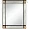 Boyd Matte Dark Bronze 32" x 38 " Rectangular Wall Mirror