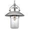 Boynton 15 1/2" High Brushed Steel Outdoor Hanging Light