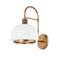 Bradbury 14 3/4" High Patina Brass Wall Sconce
