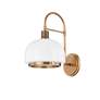 4_Bradbury 14 3/4" High Patina Brass Wall Sconce more views