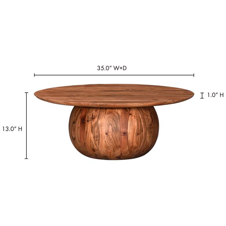 Image 6 Bradbury Coffee Table Natural more views