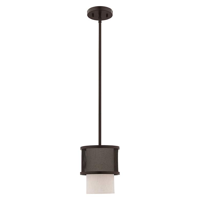 Image 4 Braddock 1 Light Bronze Mini Pendant more views