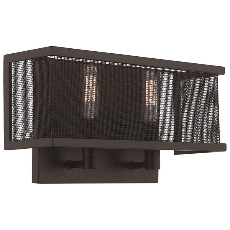 Image 1 Braddock 2 Light Bronze ADA Wall Sconce