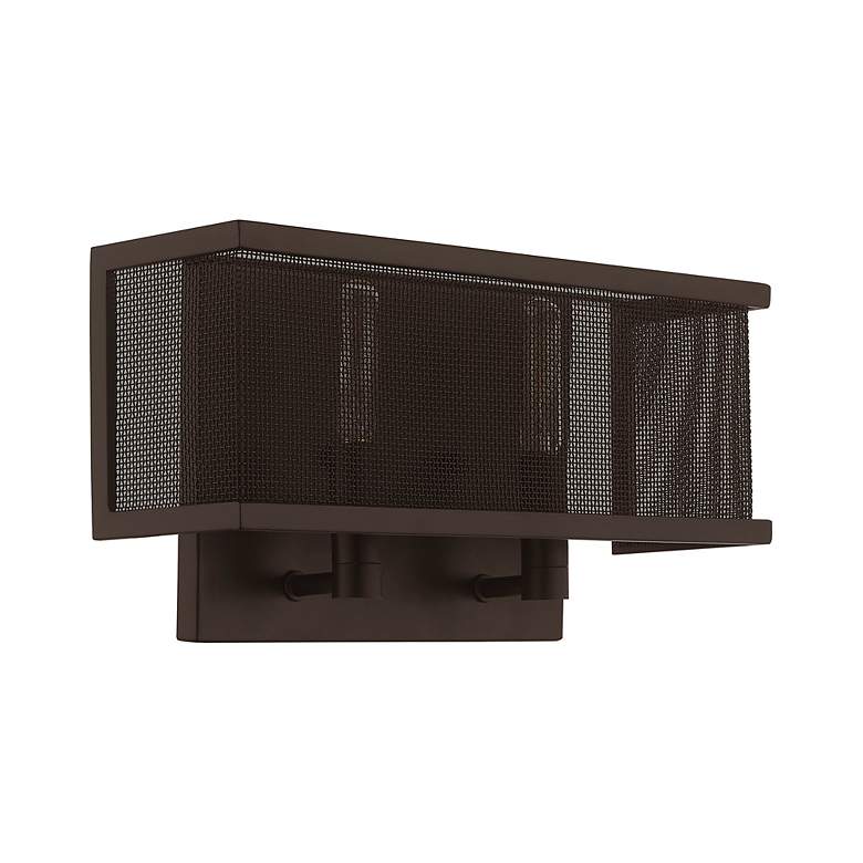 Image 4 Braddock 2 Light Bronze ADA Wall Sconce more views