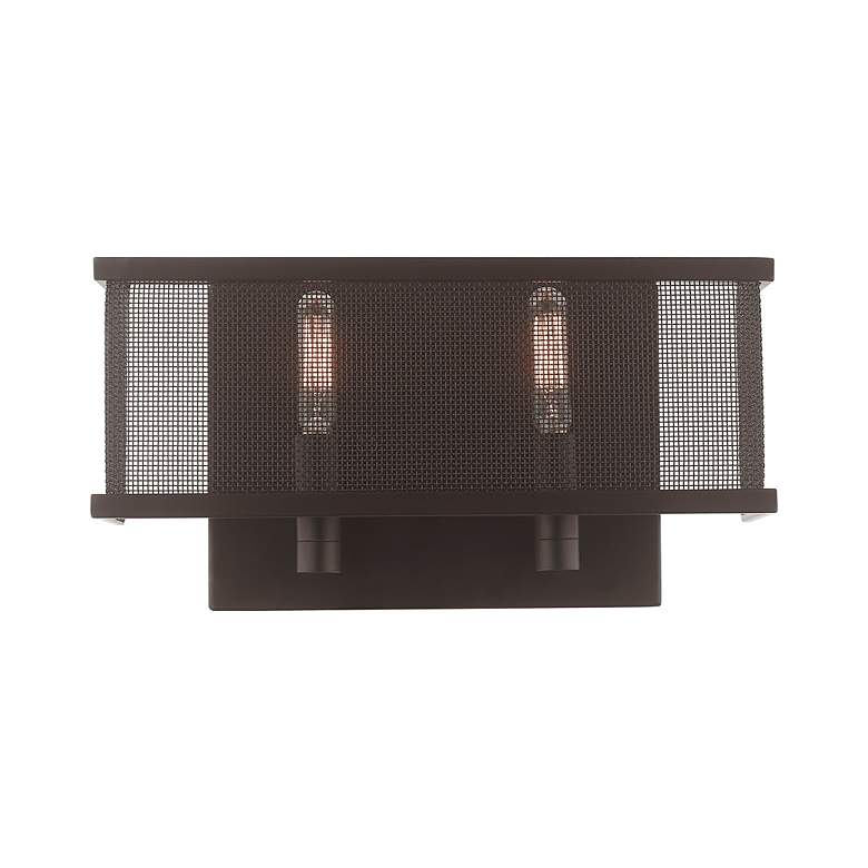Image 5 Braddock 2 Light Bronze ADA Wall Sconce more views