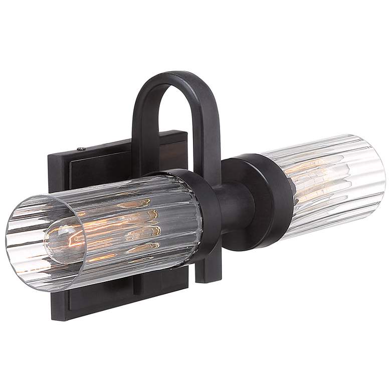 Image 5 Braden 16 in. 2-Light Iron Graphite Bath Bar Vanity Light more views