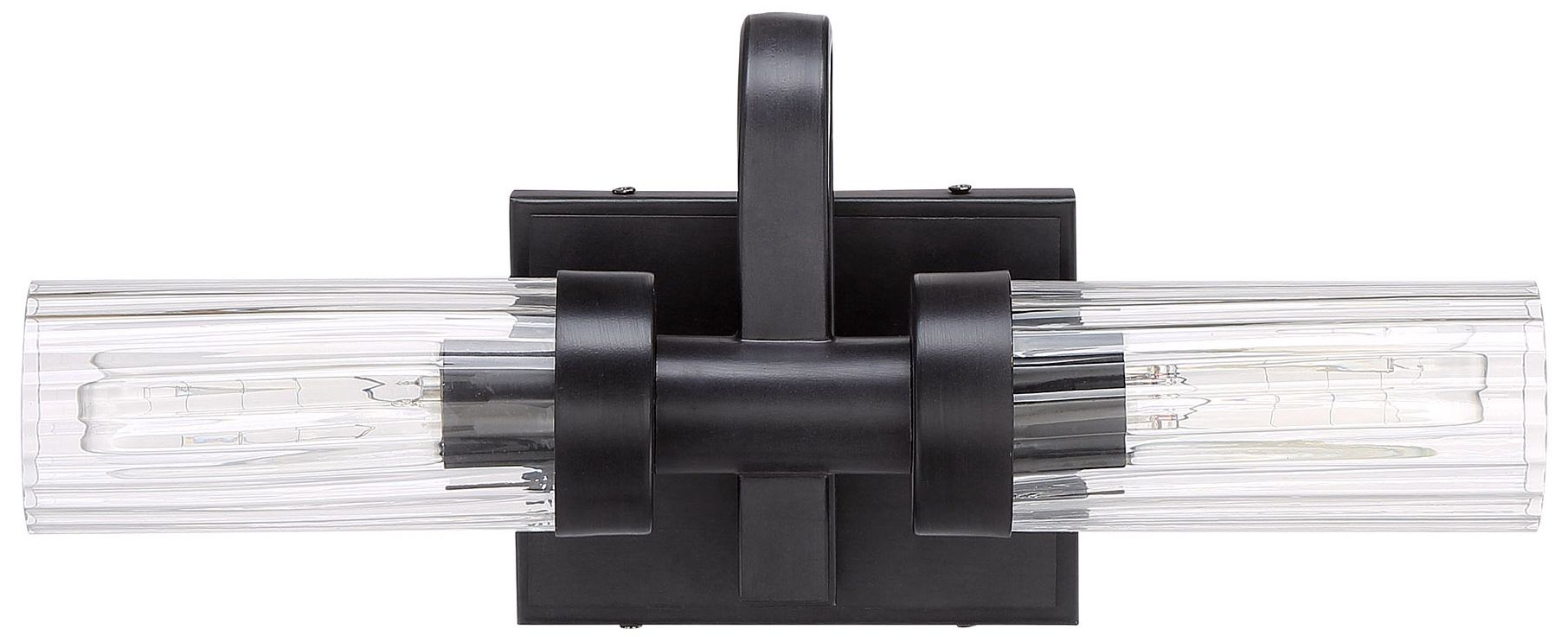 Image 6 Braden 16 in. 2-Light Iron Graphite Bath Bar Vanity Light more views