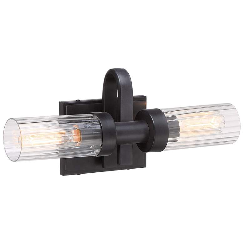 Image 7 Braden 16 in. 2-Light Iron Graphite Bath Bar Vanity Light more views