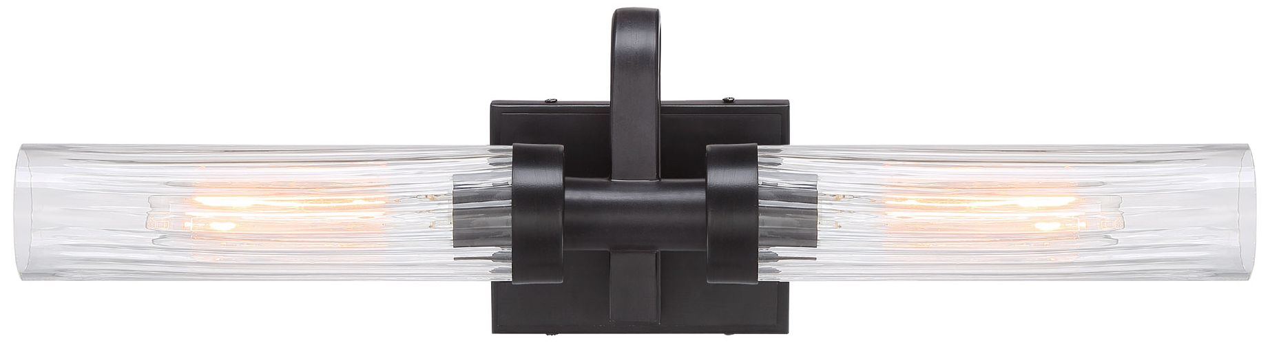 Image 2 Braden 24 in. 3-Light Iron Graphite Bath Bar Vanity Light