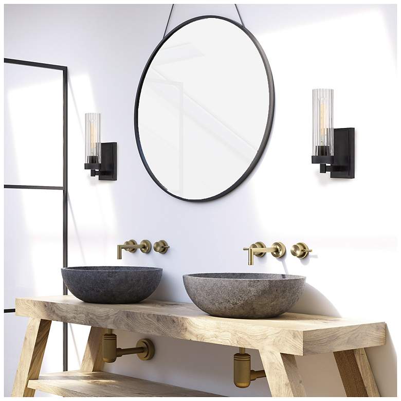 Image 3 Braden 4.5 in. Wall Sconce Iron Graphite Finish more views