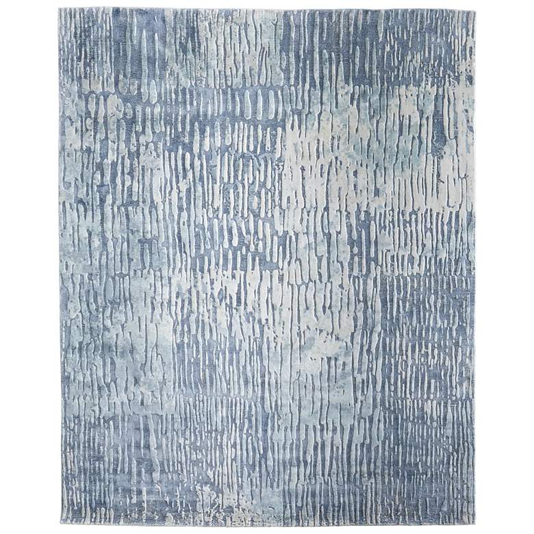 Image 1 Braden Modern Abstract Hand Woven Blue Area Rug 8A49F