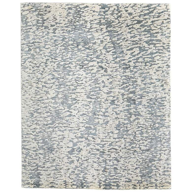 Image 1 Braden Modern Abstract Hand Woven Ivory Area Rug 8A52F
