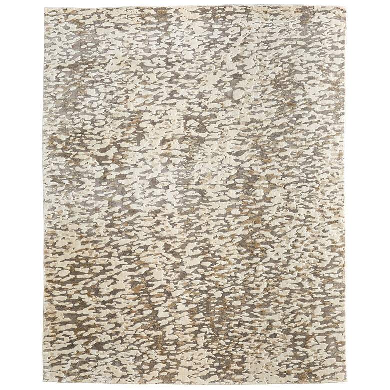 Image 1 Braden Modern Abstract Hand Woven Tan Area Rug 8A52F
