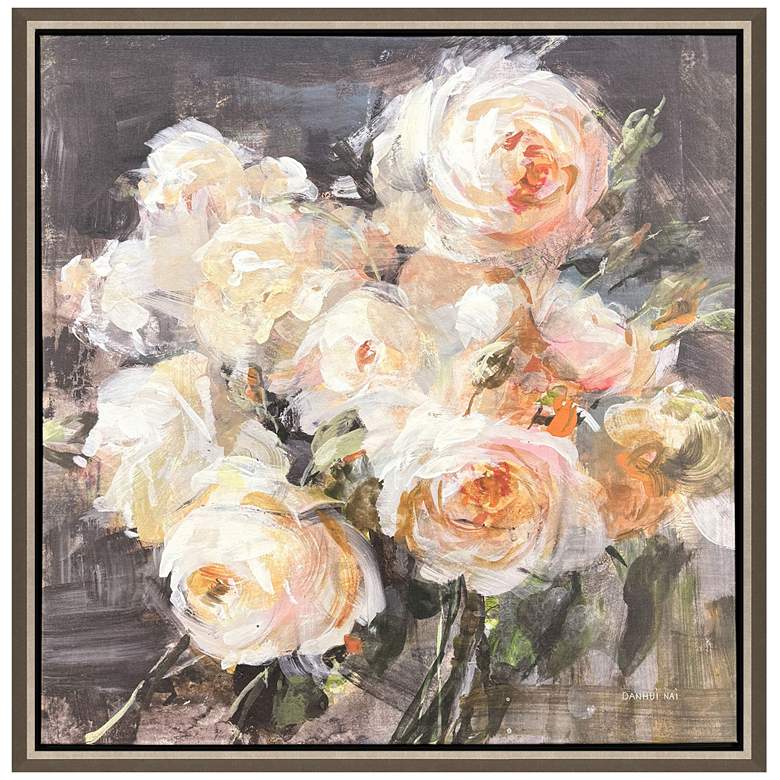Image 1 Bradene Roses 43"W x 43"H Canvas