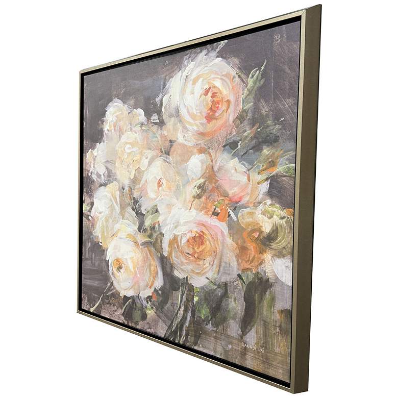 Image 2 Bradene Roses 43"W x 43"H Canvas more views