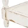 Bradenton 30" Wide Distressed White Wood 5-Shelf Bookcase