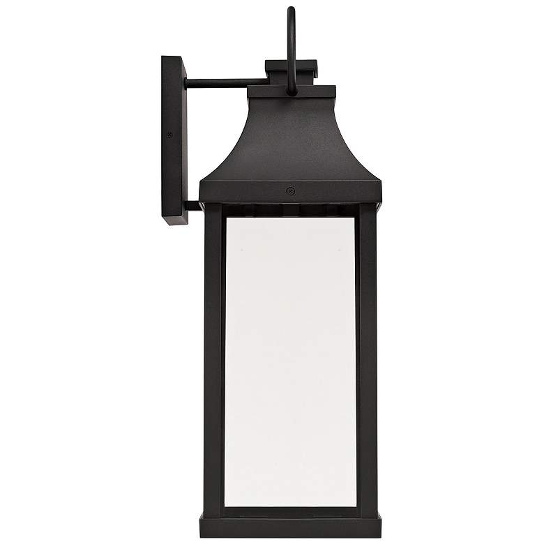 Image 5 Bradford 20 3/4" High Black Outdoor Lantern Wall Light more views