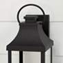 5_Bradford 20 3/4" High Black Outdoor Lantern Wall Light more views