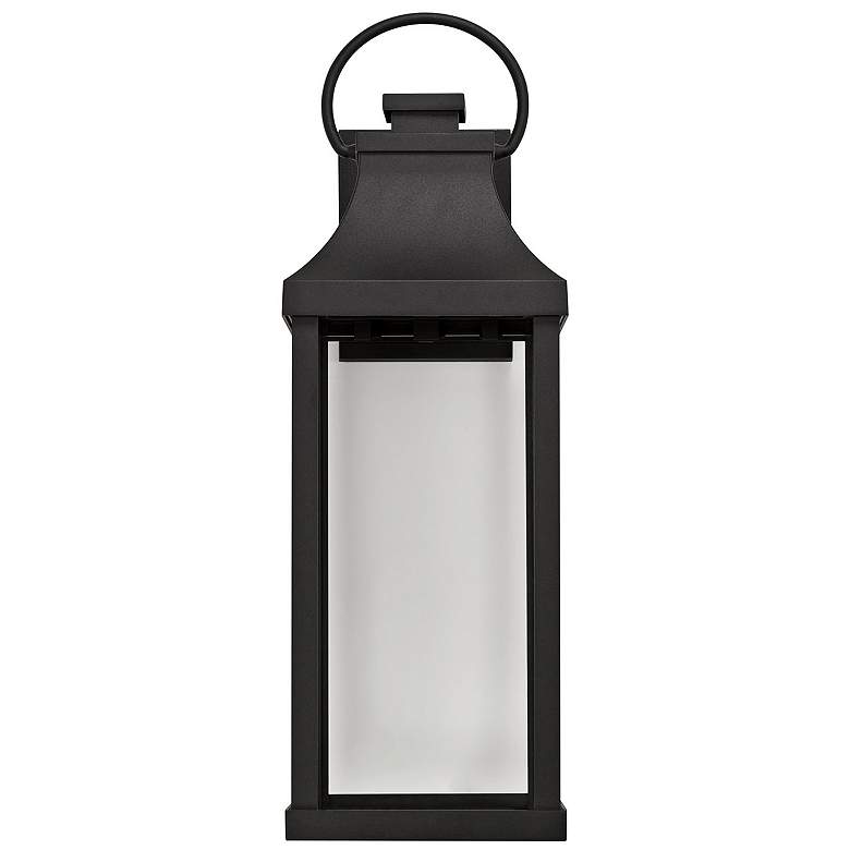Image 6 Bradford 20 3/4" High Black Outdoor Lantern Wall Light more views