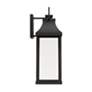 6_Bradford 20 3/4" High Black Outdoor Lantern Wall Light more views