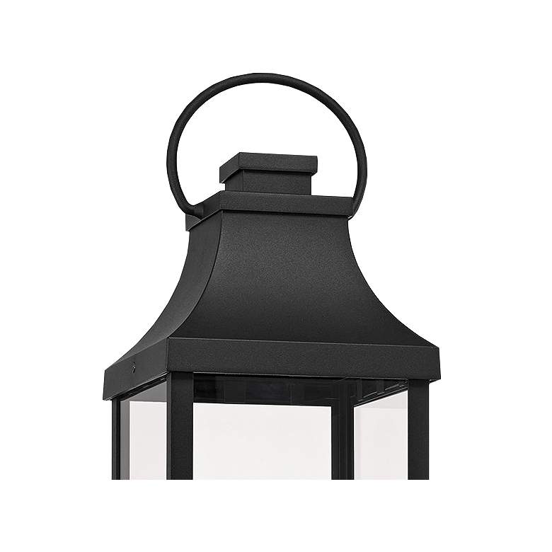Image 4 Bradford 26 3/4" High Black Outdoor Lantern Post Light more views