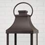 Bradford 26 3/4"H Oiled Bronze 3-Light Outdoor Post Lantern