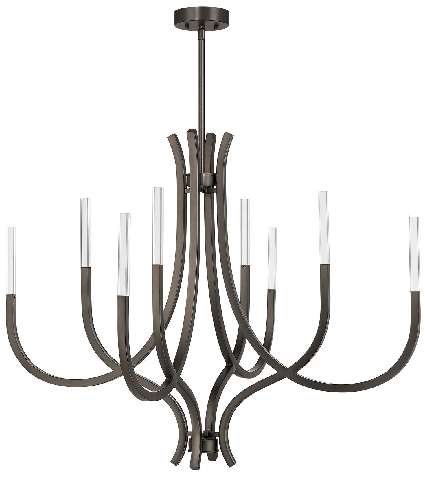 Image 2 Bradford 8-Light Chandelier in Mediterranean Bronze more views