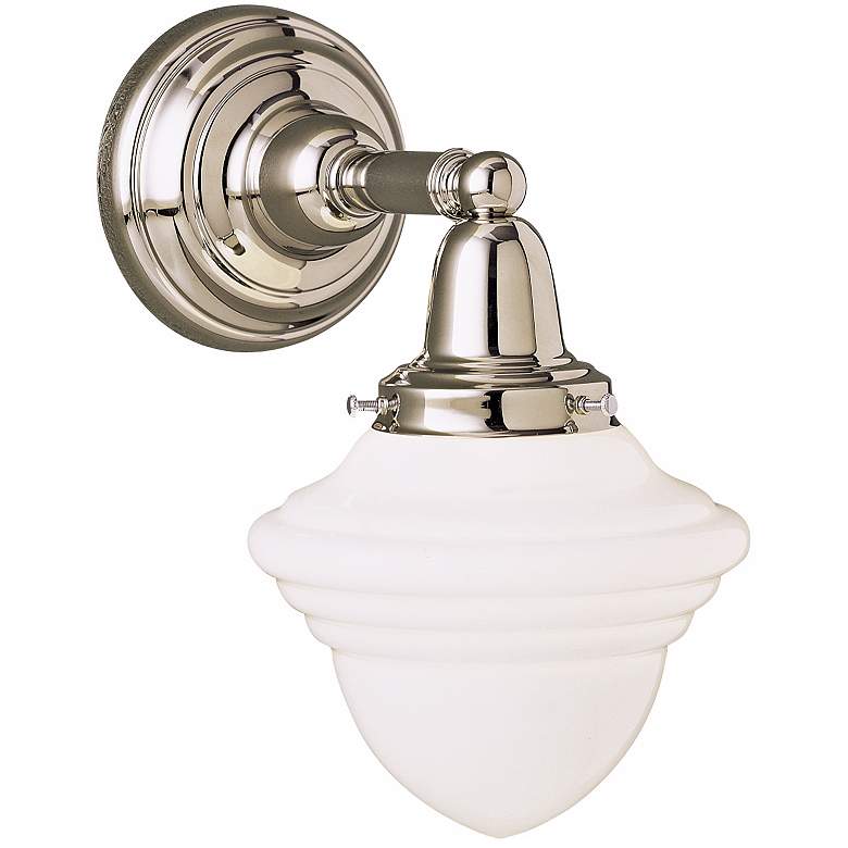 Image 1 Bradford Collection 11 inch High Schoolhouse Wall Sconce