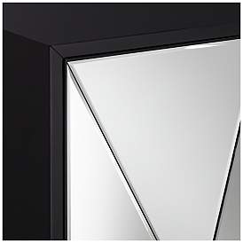 Image4 of Bradley 36" 2-Door Mirrored Accent Cabinet more views