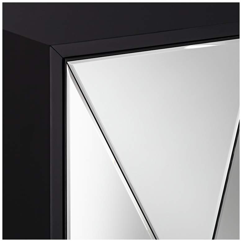 Image 4 Bradley 36 inch 2-Door Mirrored Accent Cabinet more views