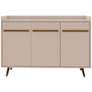 2_Bradley 53.54 Buffet Stand with 4 Shelves in Off White
