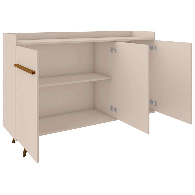 Image 3 Bradley 53.54 Buffet Stand with 4 Shelves in Off White more views