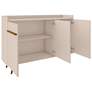 3_Bradley 53.54 Buffet Stand with 4 Shelves in Off White more views