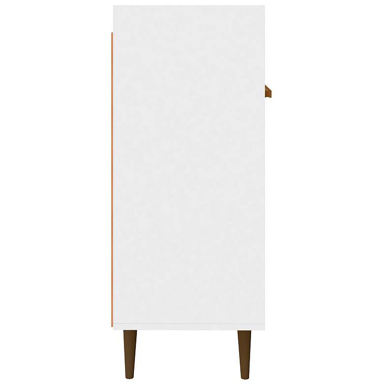 Image 4 Bradley 53.54 Buffet Stand with 4 Shelves in White more views