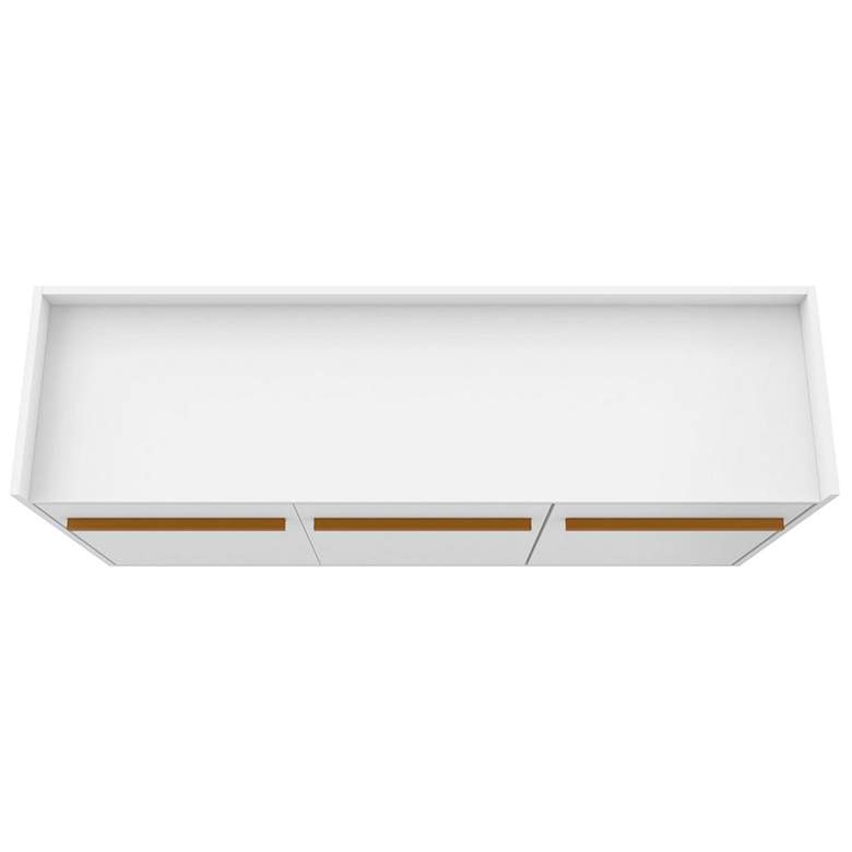 Image 5 Bradley 53.54 Buffet Stand with 4 Shelves in White more views