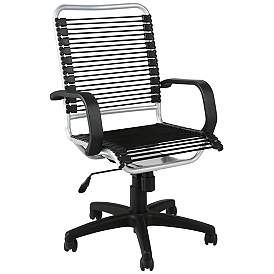 Image1 of Bradley Black Bungie Aluminum Office Chair