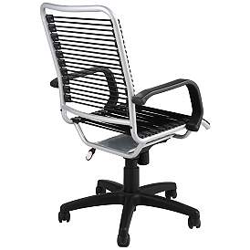 Image3 of Bradley Black Bungie Aluminum Office Chair more views
