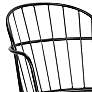Bradley Black Powder-Coated Steel Side Chair