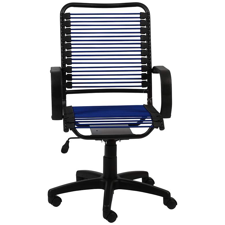 Image 1 Bradley Blue Bungie Black Graphite Office Chair