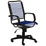 Bradley Blue Bungie Black Graphite Office Chair