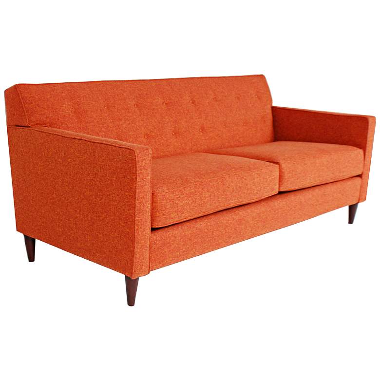 Image 1 Brady Tang 80 inch Wide Fabric Upholstered Sofa