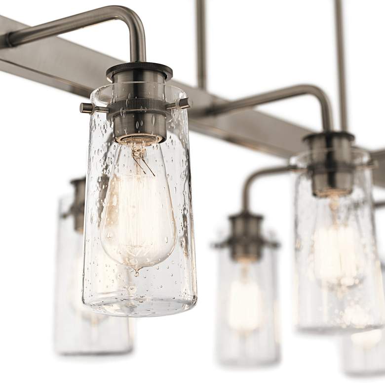 Image 3 Braelyn 42"W Classic Pewter Kitchen Island Light Chandelier more views