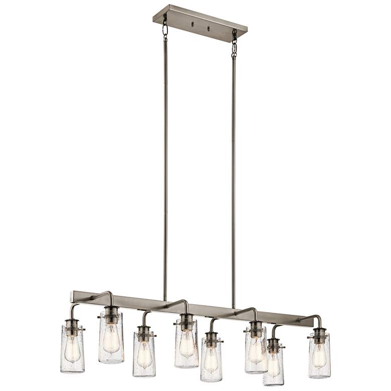 Image 4 Braelyn 42 inchW Classic Pewter Kitchen Island Light Chandelier more views