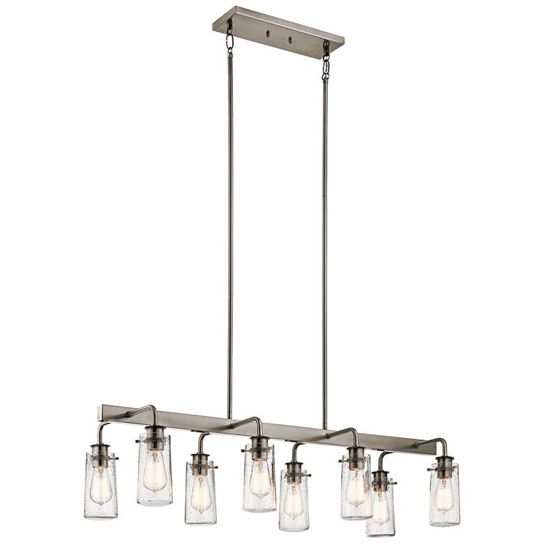 Image 4 Braelyn 42"W Classic Pewter Kitchen Island Light Chandelier more views