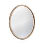 2_Brahms White-Washed Brown 36" Round Wall Mirror more views