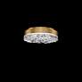 3_Bramble 12" Wide Aged Brass and Crystal LED Ceiling Light more views