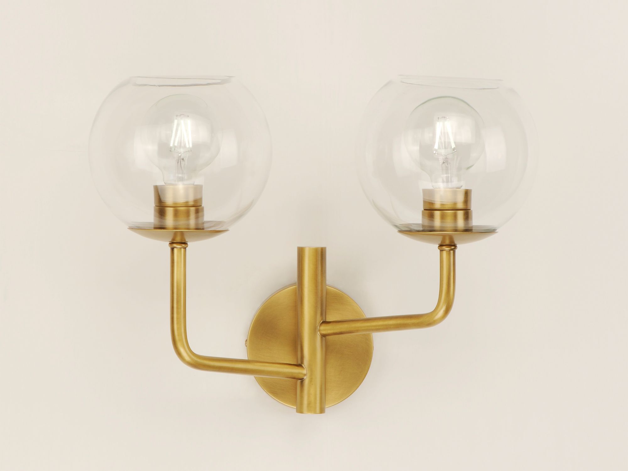 Image 2 Branch 2-Light Wall Sconce Natural Aged Brass more views