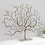 Branched Out 32" Wide Polished Silver Gold Tree Sculpture