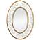 Branches Gold Oval 27" x 38" Wall Mirror