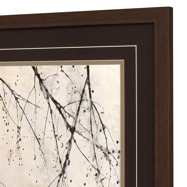Image 4 Branches II 29 inch Square 2-Piece Giclee Framed Wall Art Set more views